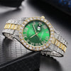 Gold Rhinestone Quartz Watch