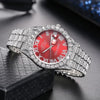 Gold Rhinestone Quartz Watch