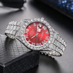 Gold Rhinestone Quartz Watch