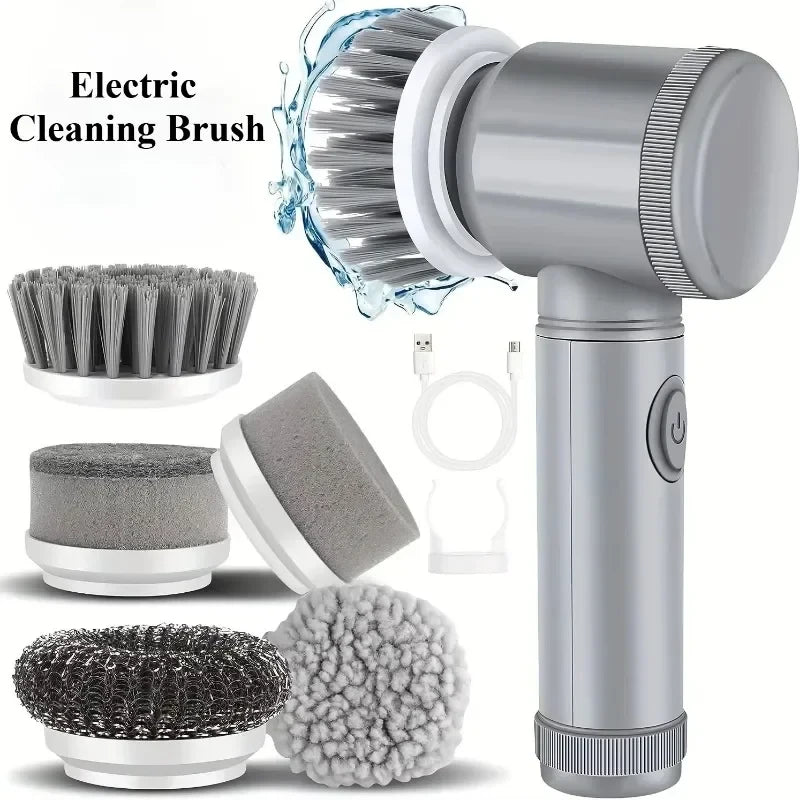 Electric Cordless Spin Scrubber