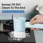 Electric Cordless Spin Scrubber